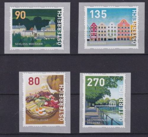 Österreich 2019 - Dispenser Marken 21-24 postfrisch - 6. Ausgabe komplett