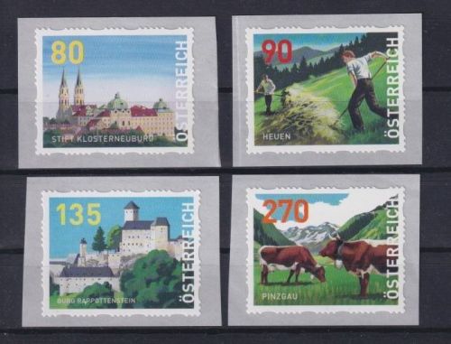 Österreich 2019 - Dispenser Marken 25-28 postfrisch - 7. Ausgabe komplett