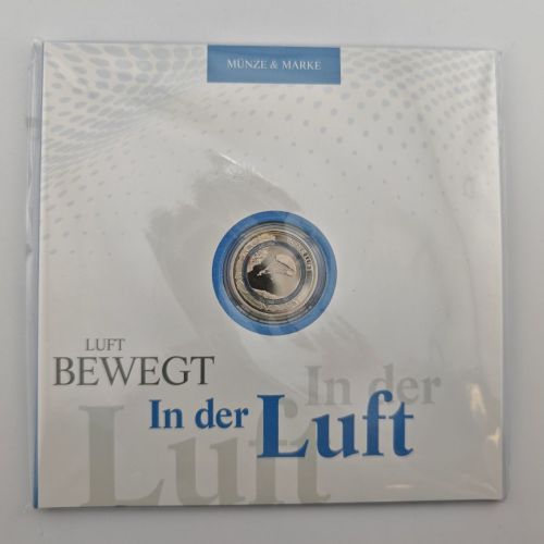 DEUTSCHLAND 10 Euro 2019 In der Luft "Münze & Marke" im Blister