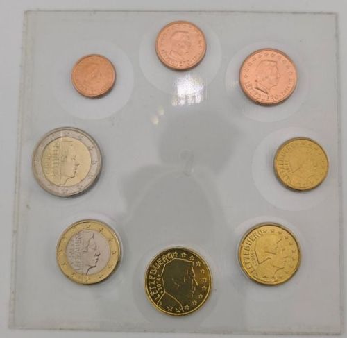 LUXEMBURG Kursmünzensatz KMS 2014 UNC in Folie (3,88€)