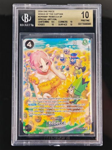 One Piece Rebecca OP05-091 SP BGS 10 | Wings Of The Captain