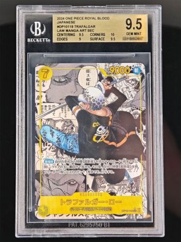One Piece Trafalgar Law OP10-119 Manga BGS 9,5 Japanisch | Royal Blood