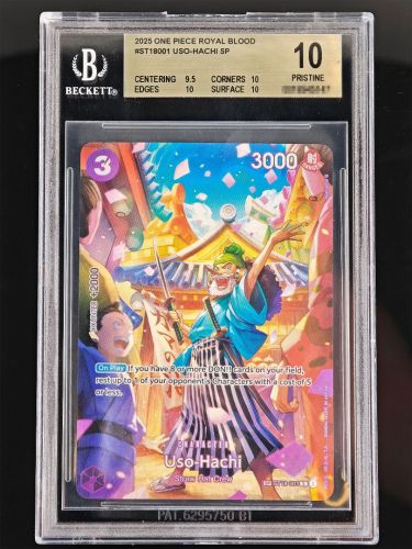One Piece Uso-Hachi · ST18 001 SP BGS 10 | Royal Blood Special Rare