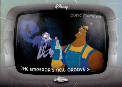 2026 Topps Chrome Disney Kronk & Yzma IM-9 Iconic Moments