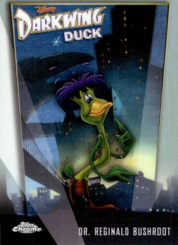 2026 Topps Chrome Disney Dr. Reginald Bushroot DD-7 Darkwing Duck 35th