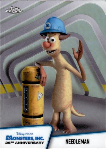 2026 Topps Chrome Disney Needleman MI-9 Monsters Inc 25th Anniversary