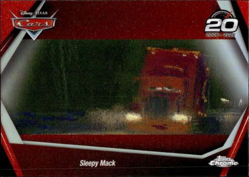 2026 Topps Chrome Disney Sleepy Mack CRS-2 Cars 20th Anniversary