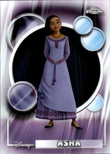 2026 Topps Chrome Disney Asha #43