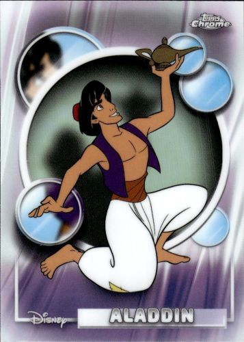 2026 Topps Chrome Disney Aladdin #81 Refractor