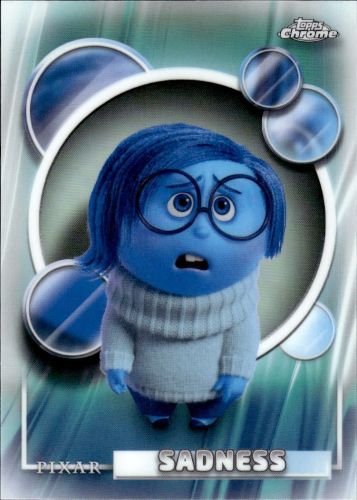 2026 Topps Chrome Disney Sadness #172 Refractor