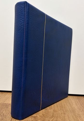 KABE Ringbinder RB2000 Lederoptik blau – Hochwertig & Exklusiv!
