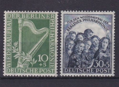 Berlin, Michel Nr. 72-73 ungebraucht - Berliner Philharmonie