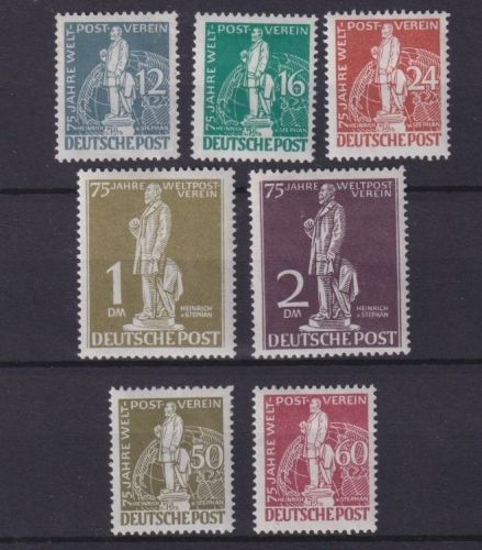Berlin Michel Nr. 35-41 ungebraucht - Stephan - Weltpostverein UPU