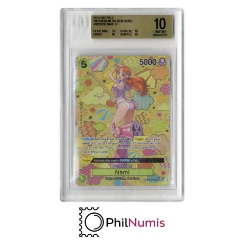 One Piece Nami · OP08-106 SP BGS 10 | Emperors In The New World