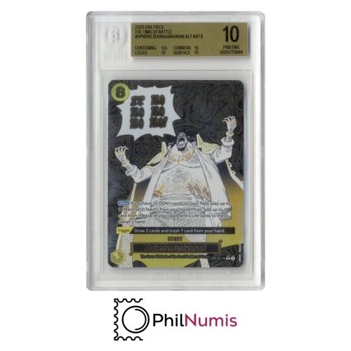 One Piece Zehahahahaha! · OP16-116 Alt Art BGS 10 | The Time Of Battle OP16 2026