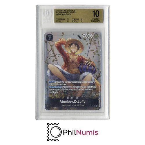 One Piece Monkey D. Luffy · P-075 Promo Beckett 10 | Tin Pack Set Vol. 2 2026
