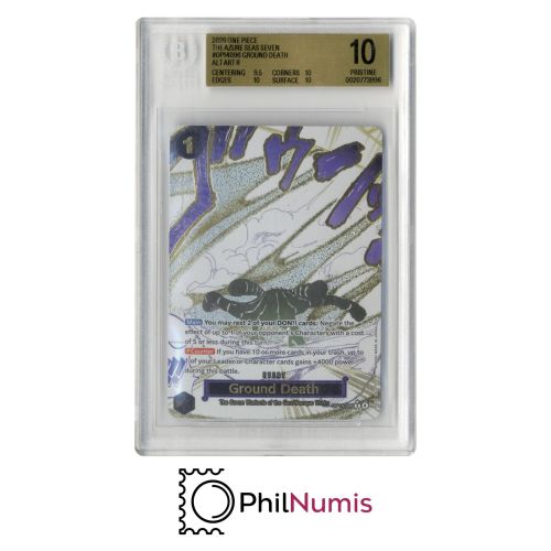 One Piece Ground Death · OP14-096 Alt Art BGS 10 | The Azure Sea's Seven OP14