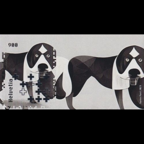 Schweiz 2023 - MiNr. 2849 - Block 97 postfrisch | Bernhardiner
