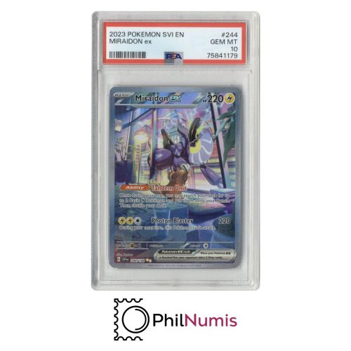 Pokemon Miraidon ex · #244 Special Illustration Rare PSA 10 | Scarlet & Violet