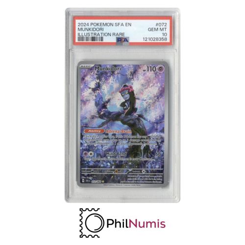 Pokemon Munkidori · #072 Illustration Rare PSA 10 | Shrouded Fable 2024