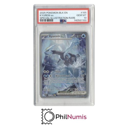 Pokemon Kyurem ex · #165 Special Illustration Rare PSA 10 | Black Bolt 2025