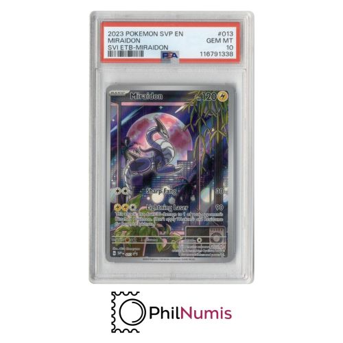 Pokemon Miraidon · #013 PSA 10 | Scarlet & Violet Elite Trainer Box Promo SVP