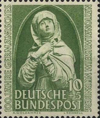 Bund, Michel Nr. 151 postfrisch - 100 Jahre Germanisches Museum