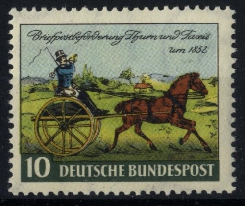 Bund, Michel Nr. 160 postfrisch - Briefmarken Thurn & Taxis