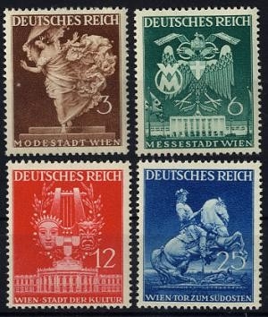 Deutsches Reich, Michel Nr. 768-771 postfrisch - Wiener Frühjahrsmesse 1941