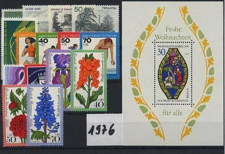 Berlin, Jahrgang 1976 postfrisch komplett