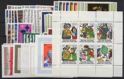 DDR, Jahrgang 1977 postfrisch komplett