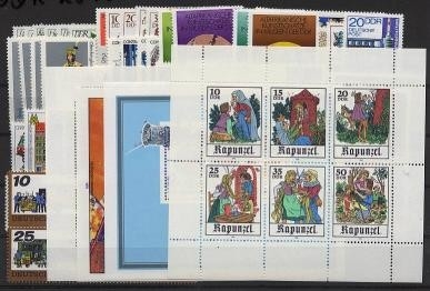 DDR, Jahrgang 1978 postfrisch komplett