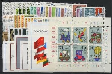 DDR, Jahrgang 1980 postfrisch komplett