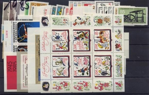 DDR, Jahrgang 1985 postfrisch komplett
