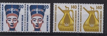 Berlin, Michel Nr. 831-832 waagerechtes Paar postfrisch