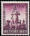 Deutsches Reich, Michel Nr. 819 postfrisch - 400. Todestag von Peter Henlein