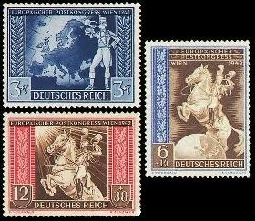 Deutsches Reich, Michel Nr. 820-822 postfrisch