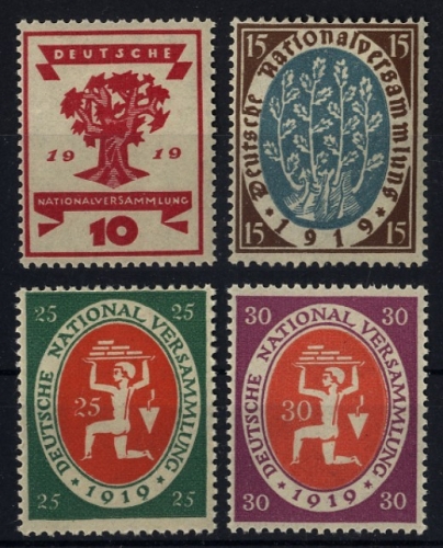 Deutsches Reich, Michel Nr. 107-110 postfrisch