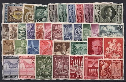 Deutsches Reich Jahrgang 1943 postfrisch komplett