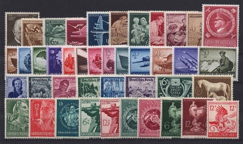 Deutsches Reich Jahrgang 1944 postfrisch komplett