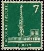 Berlin, Michel Nr. 135 vv postfrisch - Freimarke Funkturm