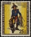Berlin 1954 - Michel Nr. 131 postfrisch - Tag der Briefmarke - Postillion 1955