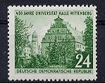 DDR, MiNr. 318 postfrisch - Universität Halle-Wittenberg