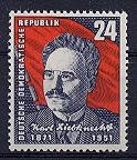 DDR, MiNr. 294 postfrisch - Karl LIebknecht