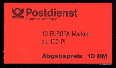 Bund, Markenheftchen MH 30 postfrisch - Europa/CEPT