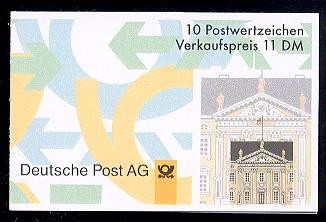 Bund, Markenheftchen MH 35 postfrisch - Schloss Bellevue Berlin