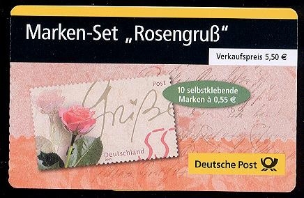 Bund, Markenheftchen MH 51 postfrisch - Rosengruß 2003