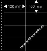 10 LINDNER Omnia-Klemmkartenblätter schwarz