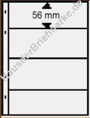 10 Multi collect Blätter schwarz 4 Streifen
