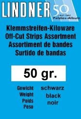 Klemmstreifen Kiloware schwarz 50g